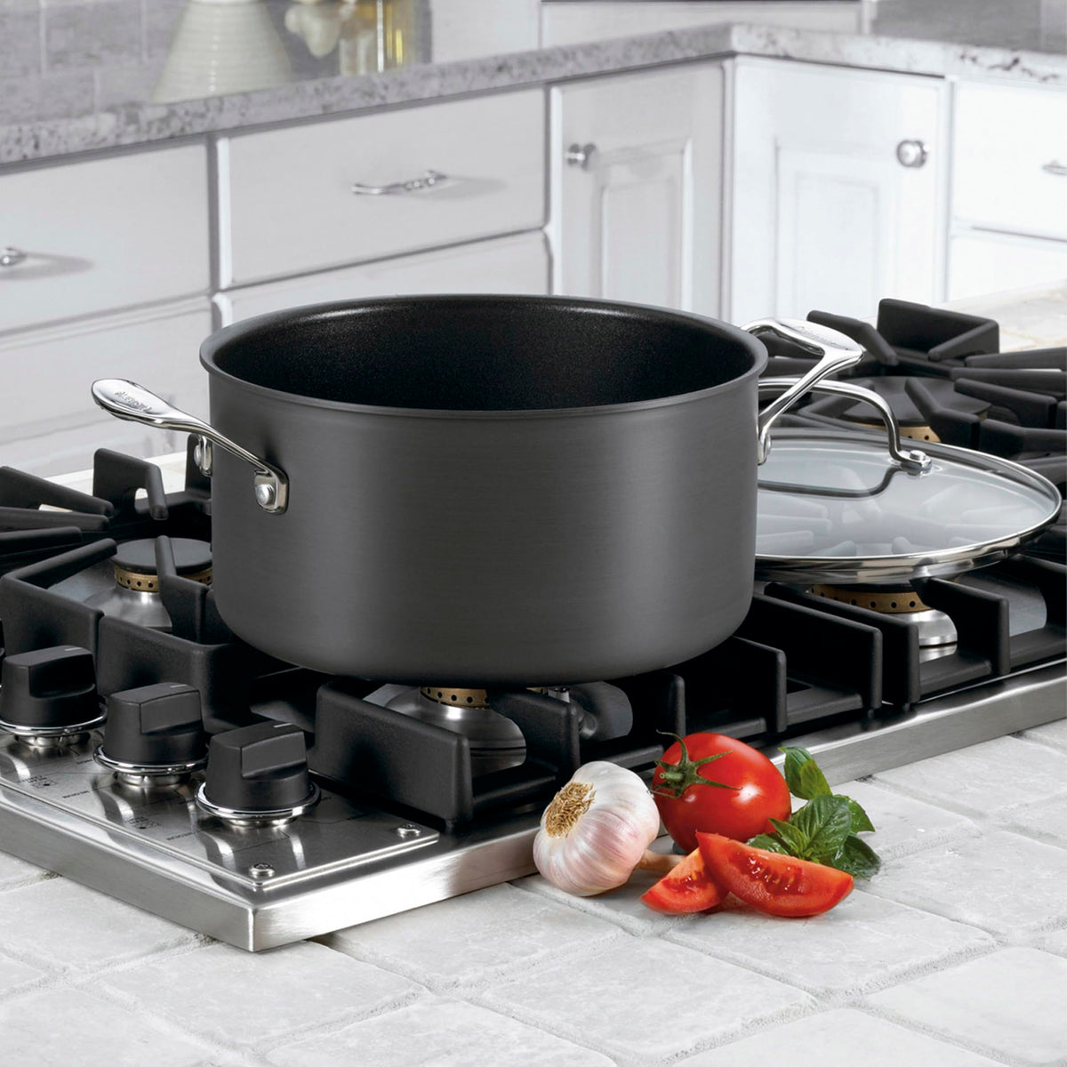 6-Quart Nonstick Hard-Anodized Stockpot with Cover J30600