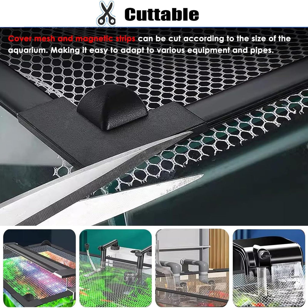 Magnetic Fish Tank Lid Cuttable Aquarium Top Cover A80029