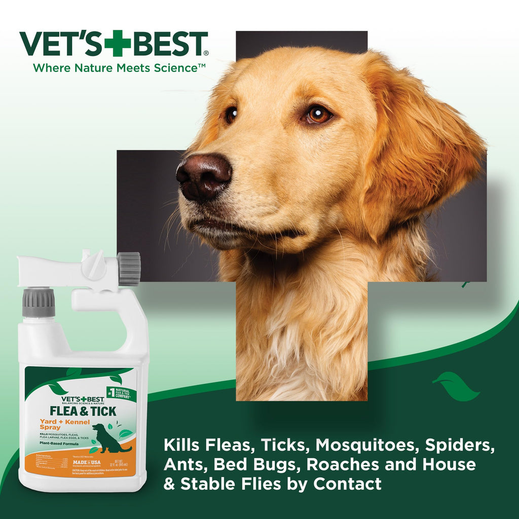 32 oz Flea and Tick Spray + 12 oz Dog Shampoo S140