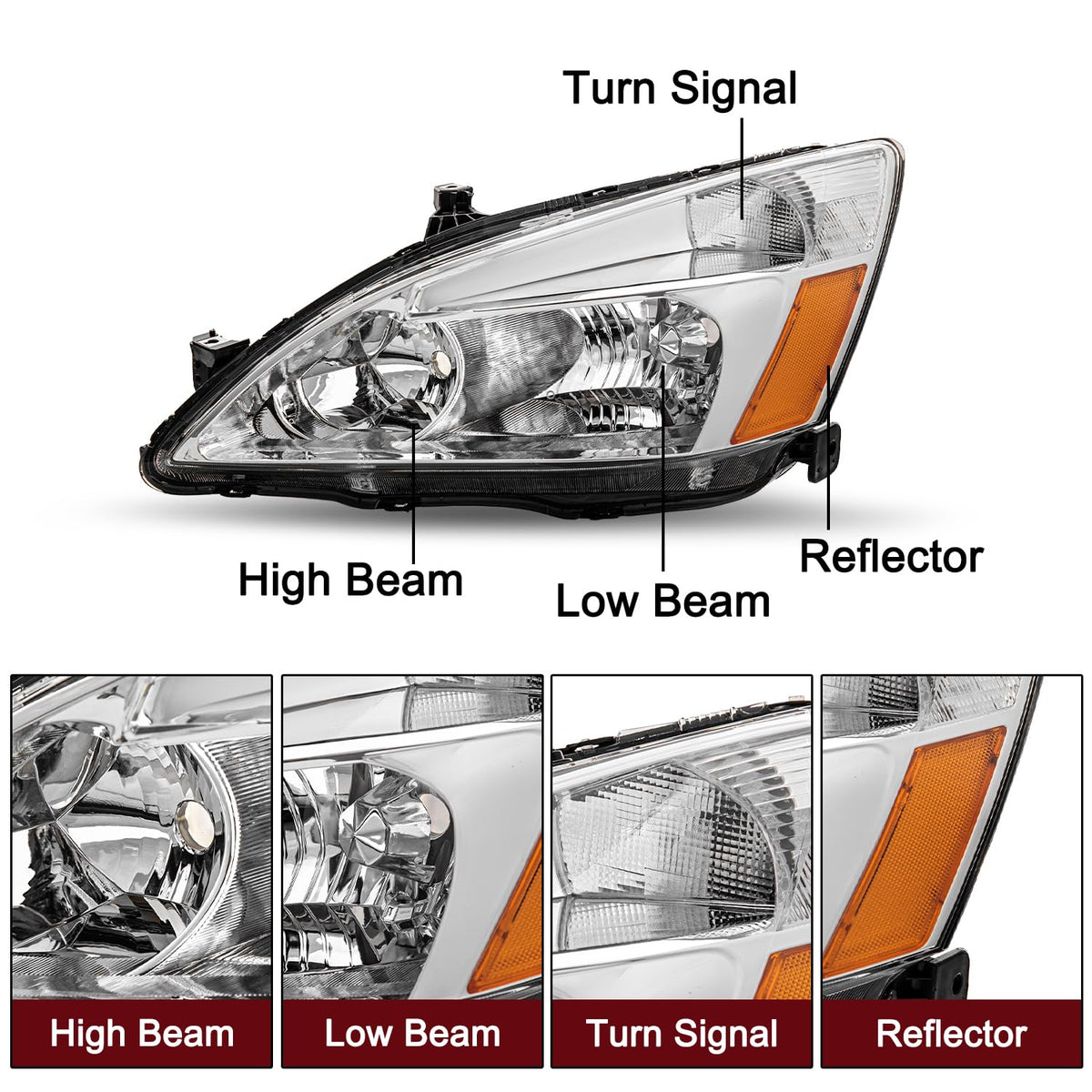 Halogen Headlights V83106