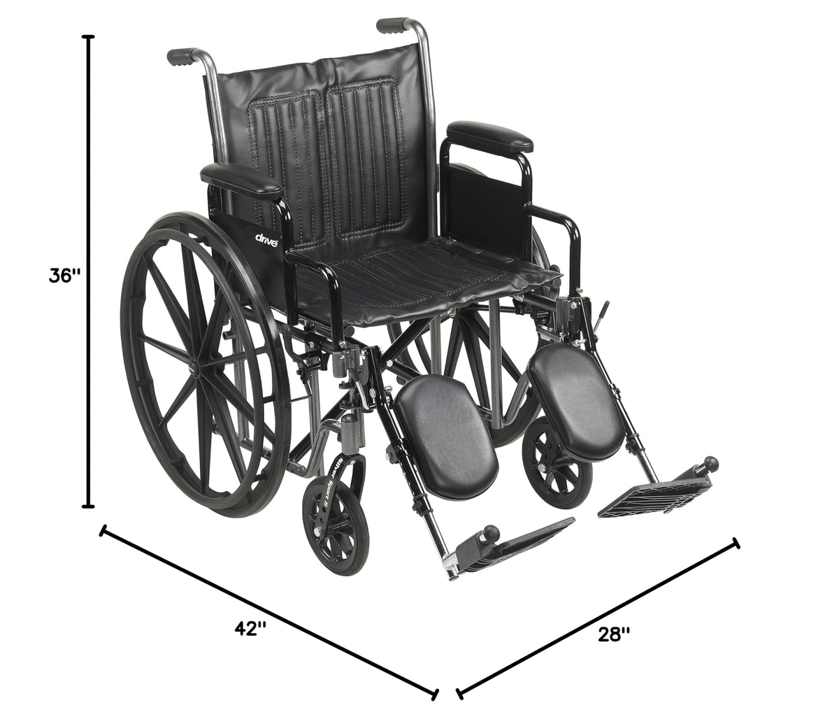 Silver Sport 2 Transport Wheelchair G84639