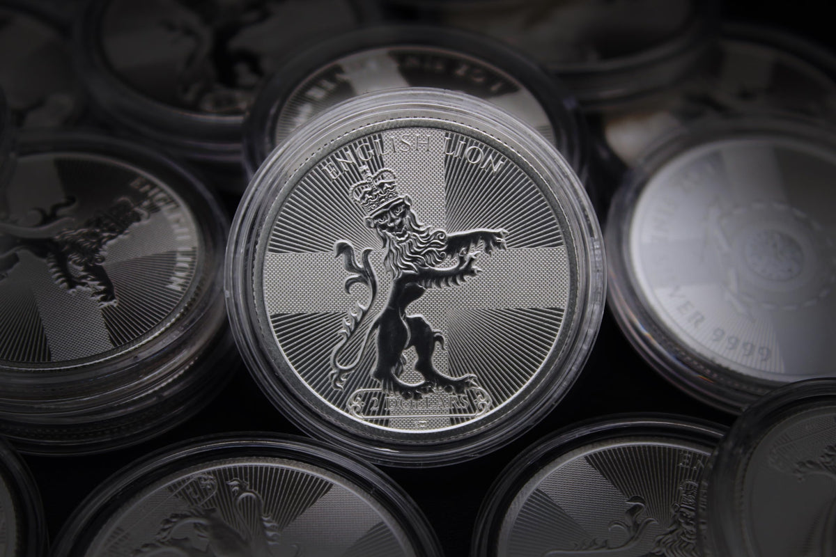 1 oz Silver English Lion Coin X680297