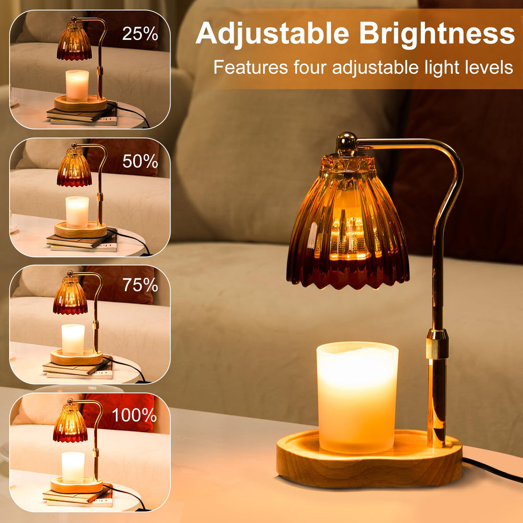 Candle Warmer Lamp with Timer Dimmable H2562
