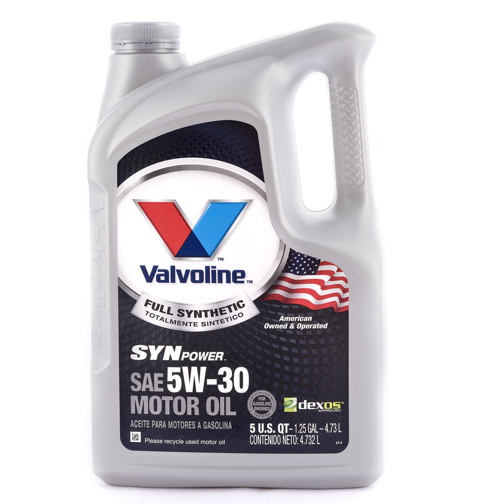 5W-30 Full Synthetic Motor Oil 5qt Case of 3 K79972