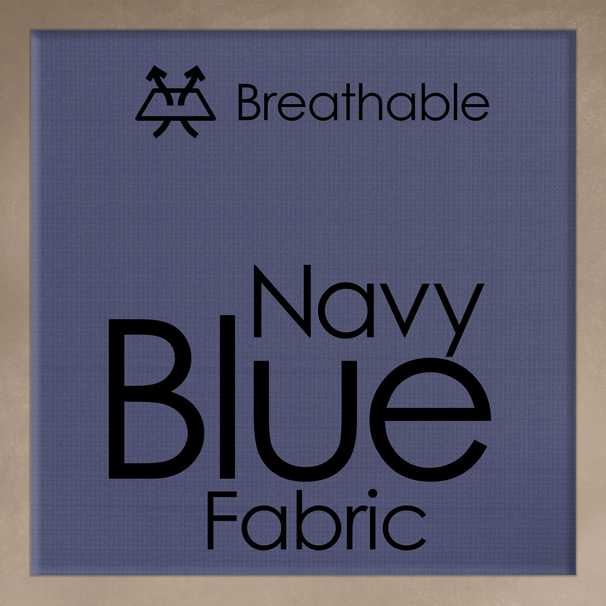 Set of 2 Navy Zero-Gravity Chairs with Side Table A225180