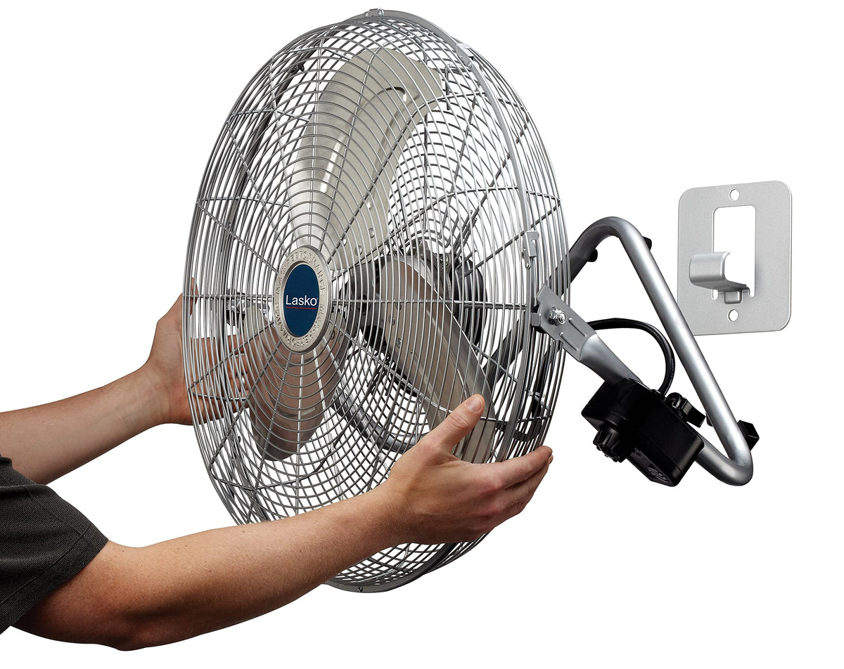 20" Silver High Velocity Wall Mount Fan X78857