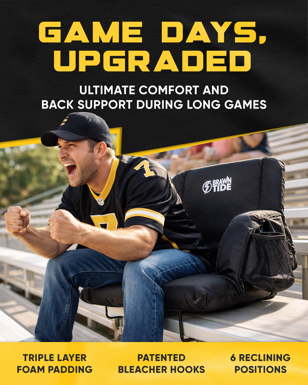 Stadium Seat with Back Support S27976