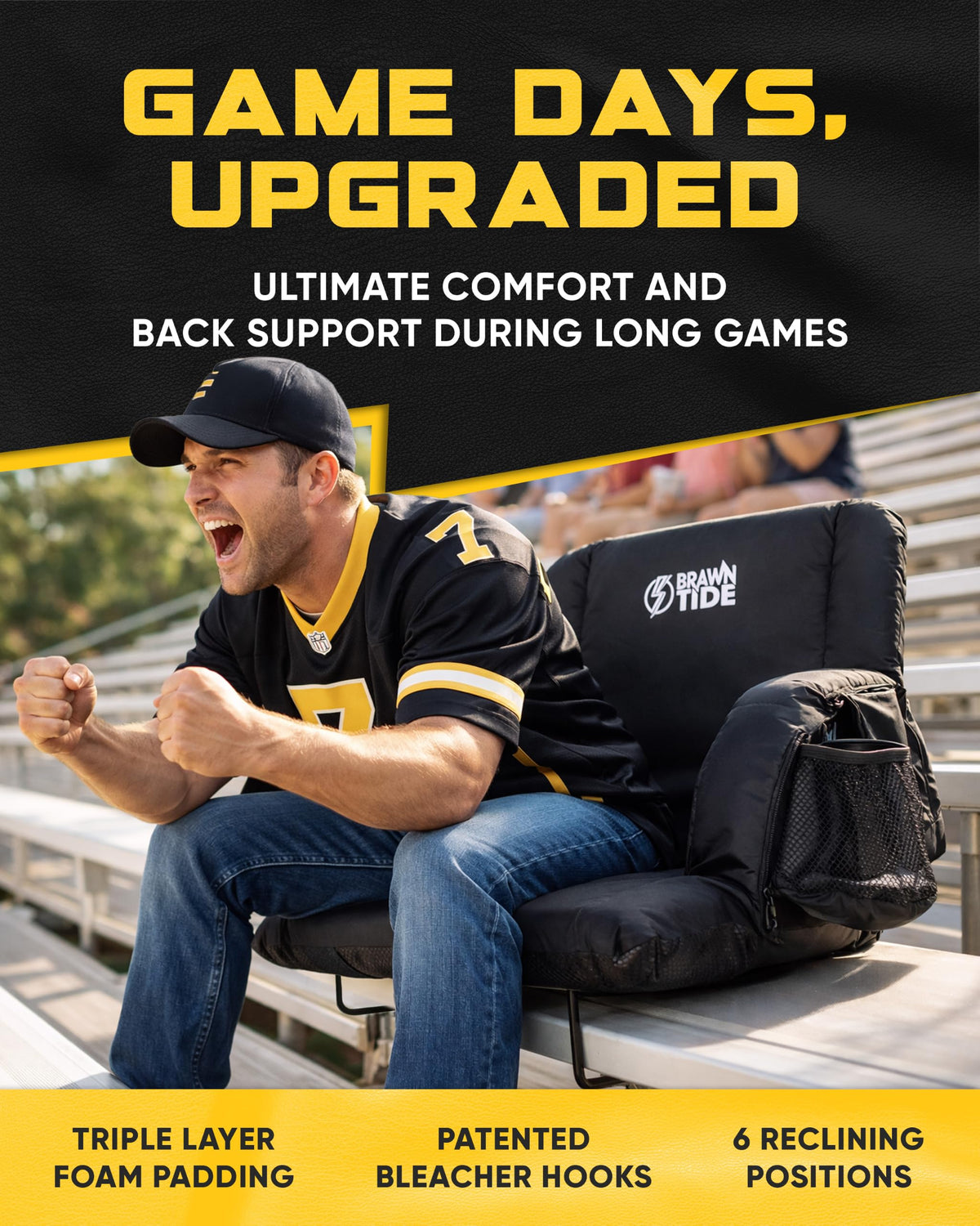 Stadium Seat with Back Support S27976