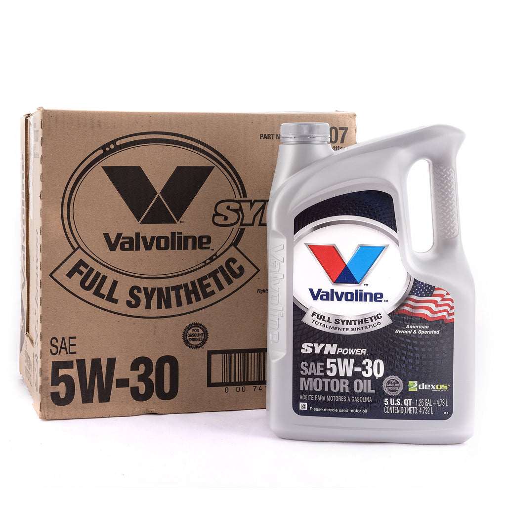5W-30 Full Synthetic Motor Oil 5qt Case of 3 K79972